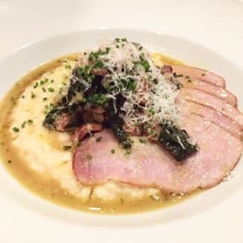 Radiator Whiskey - On special tonight: Smoked pork loin, cheesy grits, and bacon kale. - New American Near Me - Seattle, Washington Radiator Whiskey - On special tonight: Smoked pork loin, cheesy grits, and bacon kale. - New American Near Me - Seattle, Washington