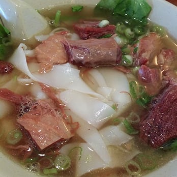 Cousin Cafe - Beef Brisket Flat Noodle Soup - Chinese Near Me - Newark, California