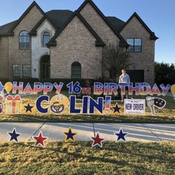 Dallas Yard Greetings - A whole lot of happiness
