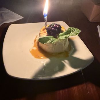 Pacific Coast Grill - Coconut passion fruit cheesecake - Seafood Near Me - Cardiff, California Pacific Coast Grill - Coconut passion fruit cheesecake - Seafood Near Me - Cardiff, California
