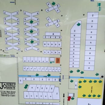 J Diamond Mobile Ranch - Site map - RV Parks Near Me - Bishop, California