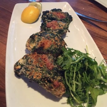 Cut 432 - Their take on oyster rockefeller...unconventional ingredients but still scarfed them down! - Steakhouses Near Me - Delray Beach, Florida