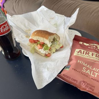 Nona's Italian Deli - Coke, half my tuna fish sandwich and chips. - Delis Near Me - Camarillo, California Nona's Italian Deli - Coke, half my tuna fish sandwich and chips. - Delis Near Me - Camarillo, California