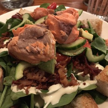Glacier BrewHouse - Smoked Salmon BLT Salad - American Near Me - Anchorage, Alaska Glacier BrewHouse - Smoked Salmon BLT Salad - American Near Me - Anchorage, Alaska