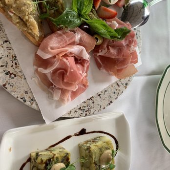 La Tomate - Frittata, cherry tomato caprese, Parma prosciutto, olives, pickled veggies, eggplant crostini - Italian Near Me - Washington, DC, District of Columbia La Tomate - Frittata, cherry tomato caprese, Parma prosciutto, olives, pickled veggies, eggplant crostini - Italian Near Me - Washington, DC, District of Columbia