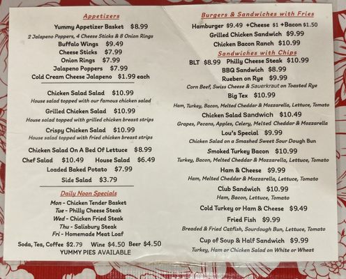 Menu photo 1 Hoover's Valley Cafe Burnet, TX Menu photo 1 Hoover's Valley Cafe Burnet, TX