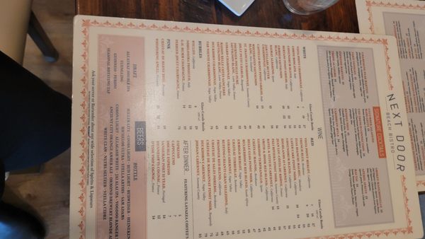 Menu photo 6 Next Door Beach Bistro Flagler Beach, FL Menu photo 6 Next Door Beach Bistro Flagler Beach, FL