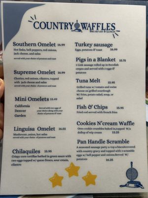 Menu photo 2 Country Waffles Dublin, CA Menu photo 2 Country Waffles Dublin, CA