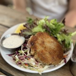 Hama Hama Oyster Saloon - Crab cake