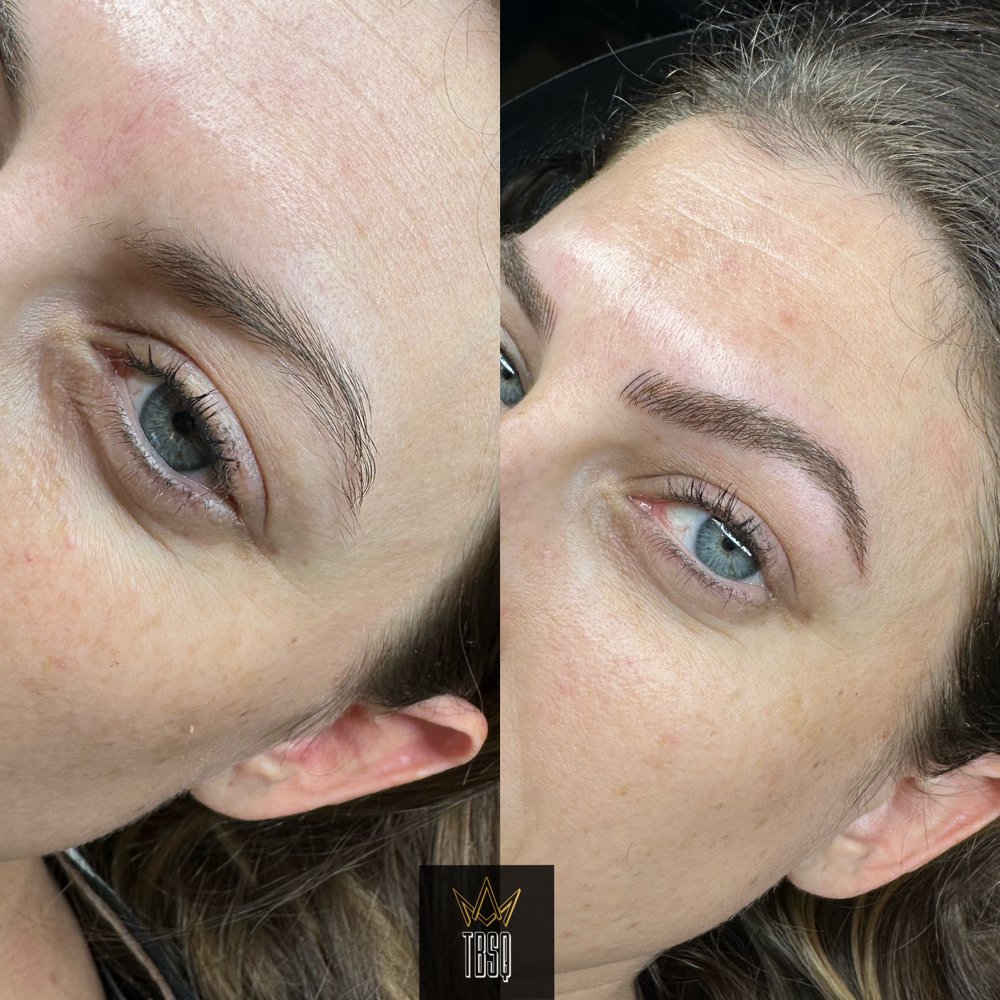 The Brow Shaping Queen Logo