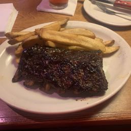 1/2 Slab Ribs and Steak Fries 1/2 Slab Ribs and Steak Fries