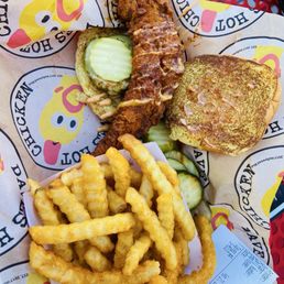 Dave's #4 1 Slider with Fries