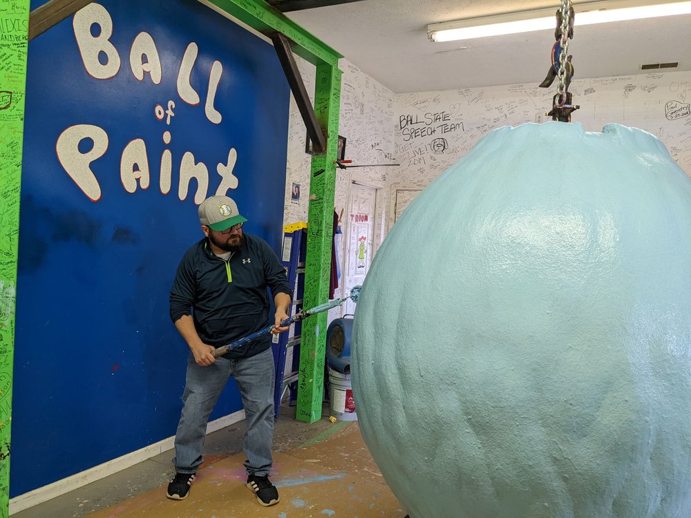 WORLD’S LARGEST BALL OF PAINT 10696 N 200th W, Alexandria, IN Yelp