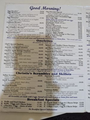 Menu photo 6 Christie's Burlingame, CA