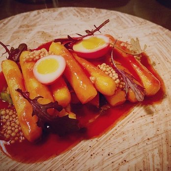 jeong - Tteokbogi -- We ordered this in addition to the course menu. Highly recommend! - Korean Near Me - Chicago, Illinois