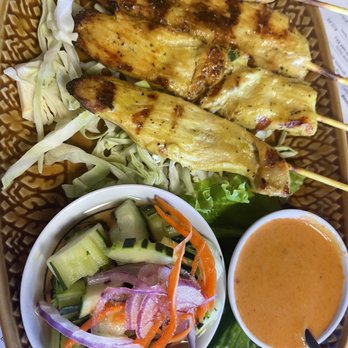Thai Spice - 6. Satay Chicken - Thai Near Me - Pinole, California