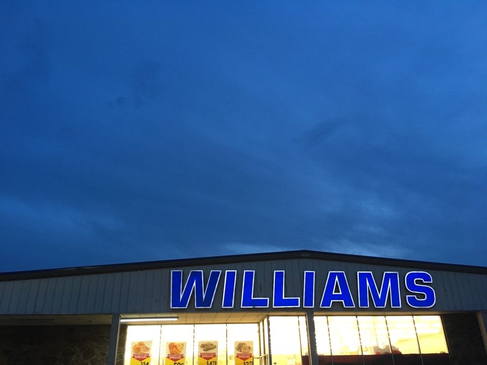 WILLIAMS DISCOUNT FOODS Updated August 2024 720 E Broadway St