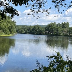 Collinsville Canoe & Kayak - The river where we kayak in, a perfect day!
