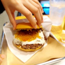 Patacon Burger with Potato Bun Patacon Burger with Potato Bun
