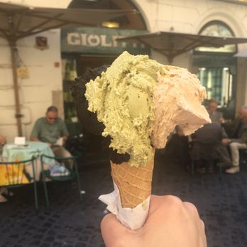 Giolitti - Dark Chocolate, Pistachio, Cream - Ice Cream & Frozen Yogurt Near Me - Rome, RM Giolitti - Dark Chocolate, Pistachio, Cream - Ice Cream & Frozen Yogurt Near Me - Rome, RM