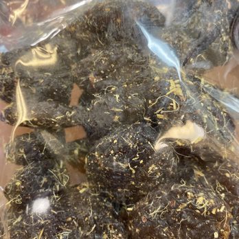 Golden Duck - Yup, they sell seeds! Seedless licorice plum - Seafood Near Me - Honolulu, Hawaii