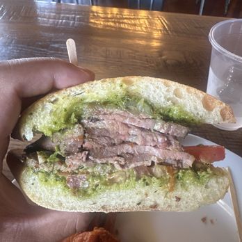 Bushfire Kitchen - Menifee - Gaucho Steak Sandwich - Gluten-Free Near Me - Menifee, California Bushfire Kitchen - Menifee - Gaucho Steak Sandwich - Gluten-Free Near Me - Menifee, California