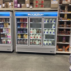 Menards - More things you (and me) did not know were sold at Menards:  milk and cheese