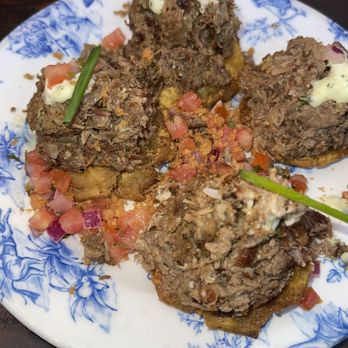 FINKA Table & Tap - Tostones topped w/ vava frita - Asian Fusion Near Me - Miami, Florida