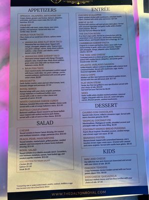 Menu photo 8 The Dalton Royal Meridian, ID Menu photo 8 The Dalton Royal Meridian, ID