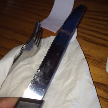 Chili's - Unclean flatware.  Come on Chili's you can do a lot better. - Tex-Mex Near Me - Chula Vista, California