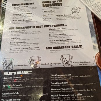 Werewolf - Breakfast menu - Breakfast & Brunch Near Me - San Diego, California Werewolf - Breakfast menu - Breakfast & Brunch Near Me - San Diego, California