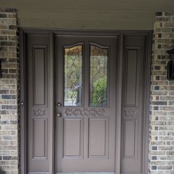 Area Wide Painting - Front door repainted (nothing else was repainted).