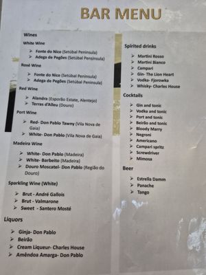 Menu photo 1 ANA Lounge Lisbon, 11