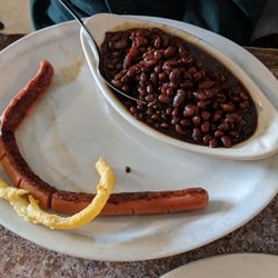 Jeanne's Family Diner - Beans and hot dog