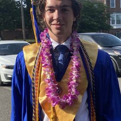 Hernando Flower Shop - Graduation lei created by Anna..