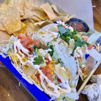 Five Bucks Drinkery Pinellas Park - Caribbean Mahi Tacos. - Salad Near Me - Pinellas Park, Florida