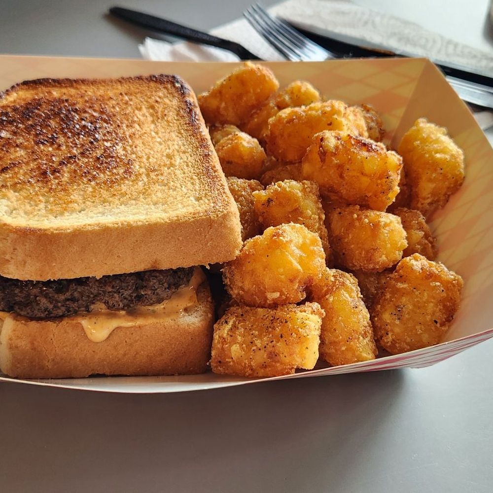 Across The Hall Cafe - Patty melt and tots - Burgers Near Me - Syracuse, New York Across The Hall Cafe - Patty melt and tots - Burgers Near Me - Syracuse, New York