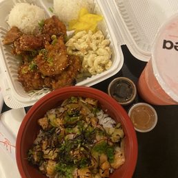 Garlic chicken Poké Garlic chicken Poké