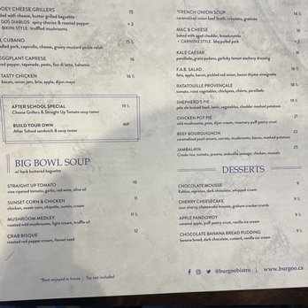 Burgoo Bistro - Comfort Food Near Me - Vancouver, British Columbia