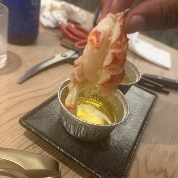 Niku X - Crab dipped in butter sauce - Steakhouses Near Me - Los Angeles, California Niku X - Crab dipped in butter sauce - Steakhouses Near Me - Los Angeles, California