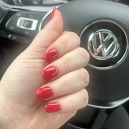 Dip powder on natural nails