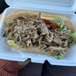 Roast beef poboy