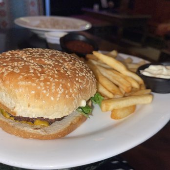 Layali Beirut Cafe Restaurant - Not worth $, burger patty only half of bun - Hookah Bars Near Me - Astoria, New York Layali Beirut Cafe Restaurant - Not worth $, burger patty only half of bun - Hookah Bars Near Me - Astoria, New York