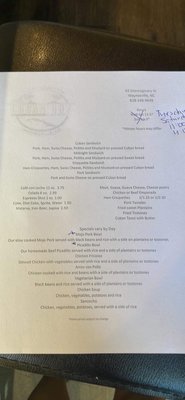 Menu photo 2 The Cuban Guy Waynesville, NC Menu photo 2 The Cuban Guy Waynesville, NC