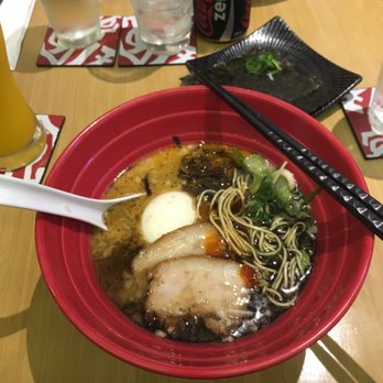 Ippudo - I ordered the second ramen option (the second spiciest) with medium cooked noodles. - Ramen Near Me - Taguig, NCR