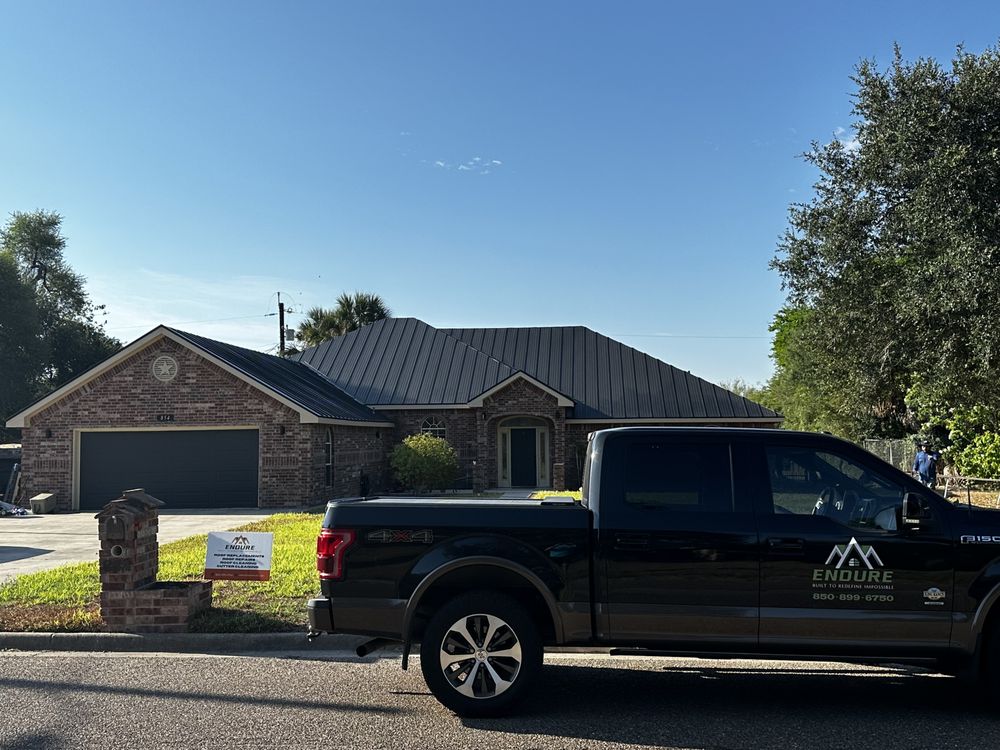 Slide of Endure metal roofing