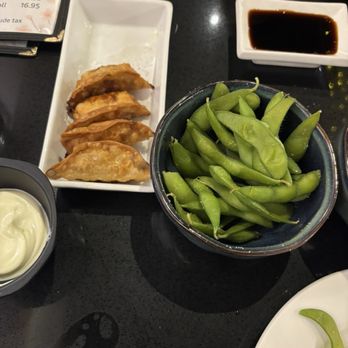 Sakura Bistro Tapas & Sake Bar - Gyoza and edamame - Sushi Bars Near Me - Oakland, California