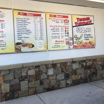 Bush's Chicken - Drive thru menu - Fast Food Near Me - San Antonio, Texas Bush's Chicken - Drive thru menu - Fast Food Near Me - San Antonio, Texas