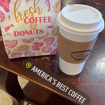 America's Best Coffee and Donuts - caramel Caffee Latte - Coffee & Tea Near Me - Mansfield, Texas America's Best Coffee and Donuts - caramel Caffee Latte - Coffee & Tea Near Me - Mansfield, Texas