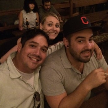 Hideout Pub - Creepy photo bombers.  notice jess and nick from the new girl in the background. they love this place too. - Pubs Near Me - Austin, Texas